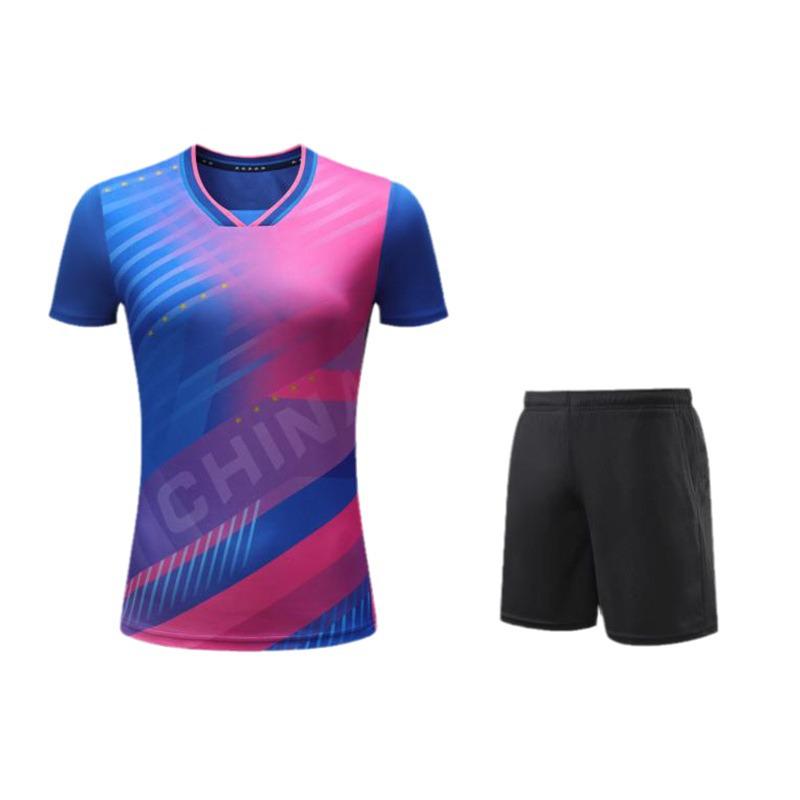Quick-Dry Table Tennis Sportswear Set for Men, Women, Adults, and Children - Ideal for Training, Competition, and Team Events