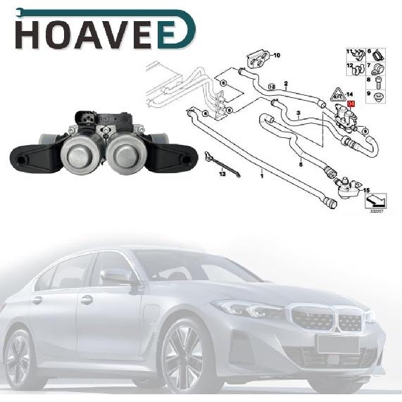 3-Way HVAC Heater Control Valve Solenoid for BMW 525i 528i 530i 535i 550i 645Ci 650i 745i 750i 760i M5 M6 Alpina B7, Range Rover 2002–2010 –