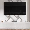 Self-adhesive Vinyl Panel with Print for Living Room 120x60 cm Geometric Pattern with Lines