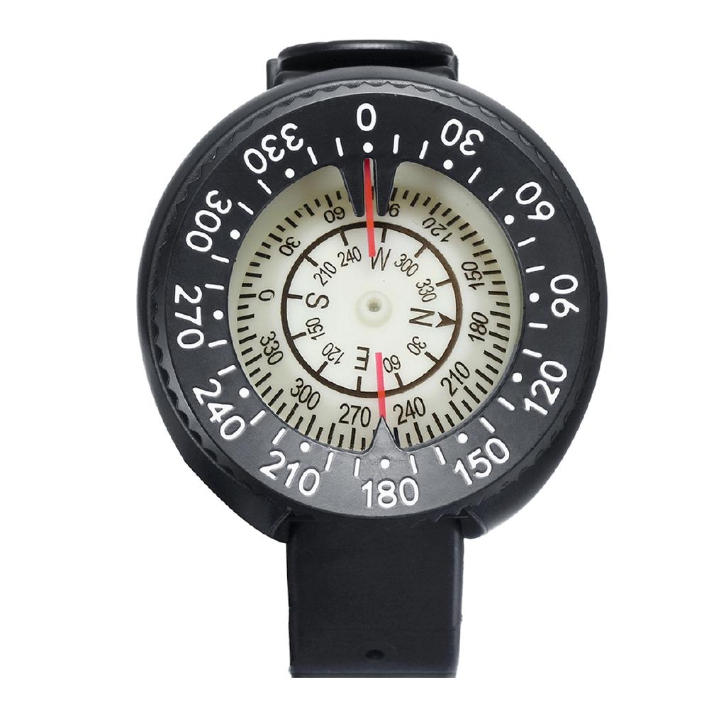 ABS, PMMA Navigator Digital Watch Scuba Compass Waterproof Outdoor Compass Professional Diving Compass