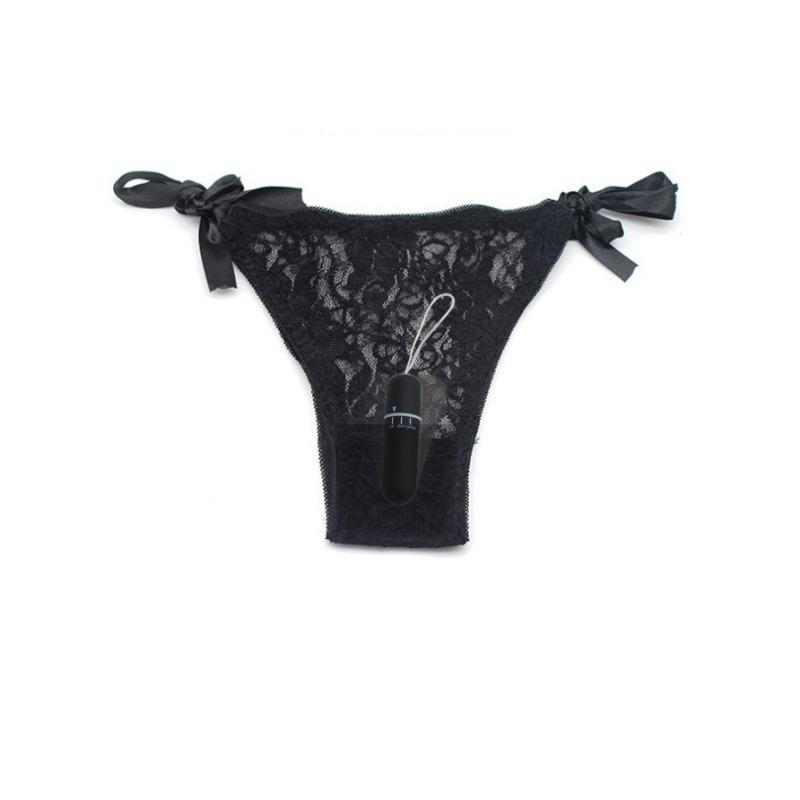 Lace Lace-up Pants Women's Transparent Sexy Teasing Thong Perspective Women's Sex Panties Fat M Panties