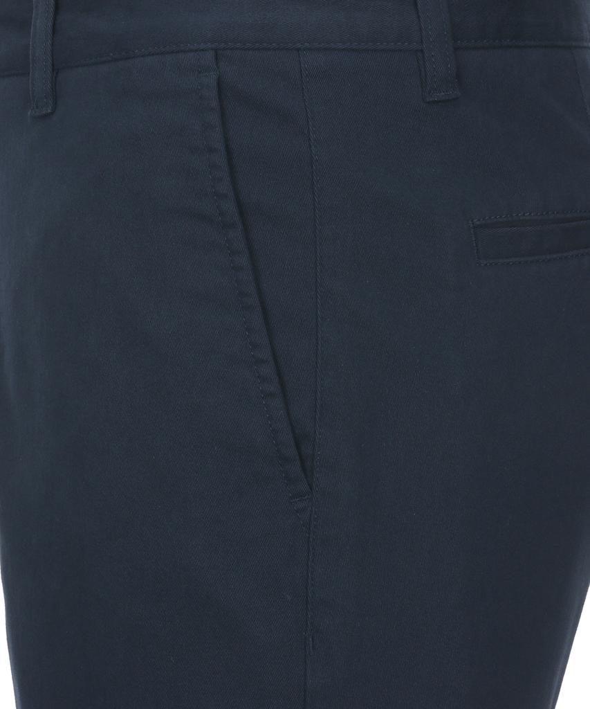 KULTE Brushed Regular Fit Spandex Chino Pants Navy