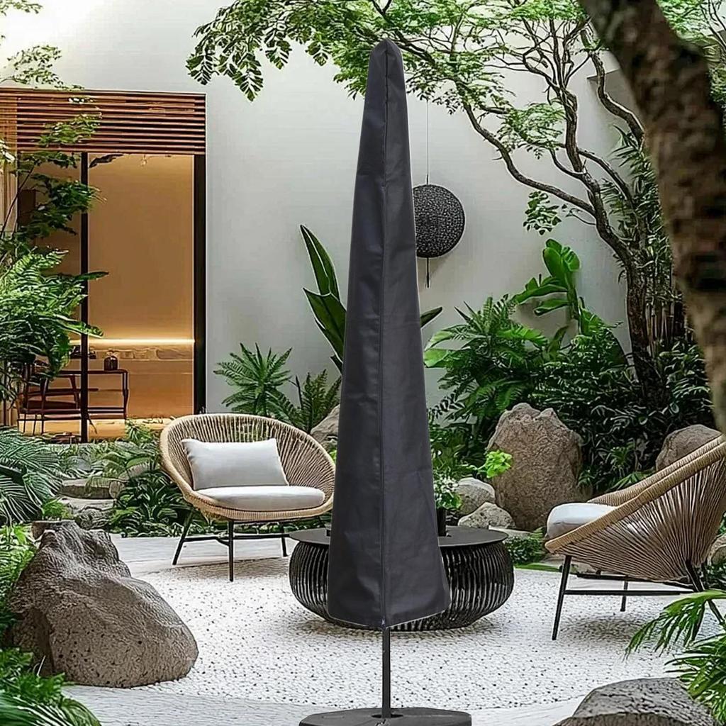 Wodoodporny Pokrowiec na Parasol Ogrodowy Pokrowiec Zamienny na Parasol Wiszący Wiatroodporny Ochraniacz na Parasol Części Zamienne na Pokład