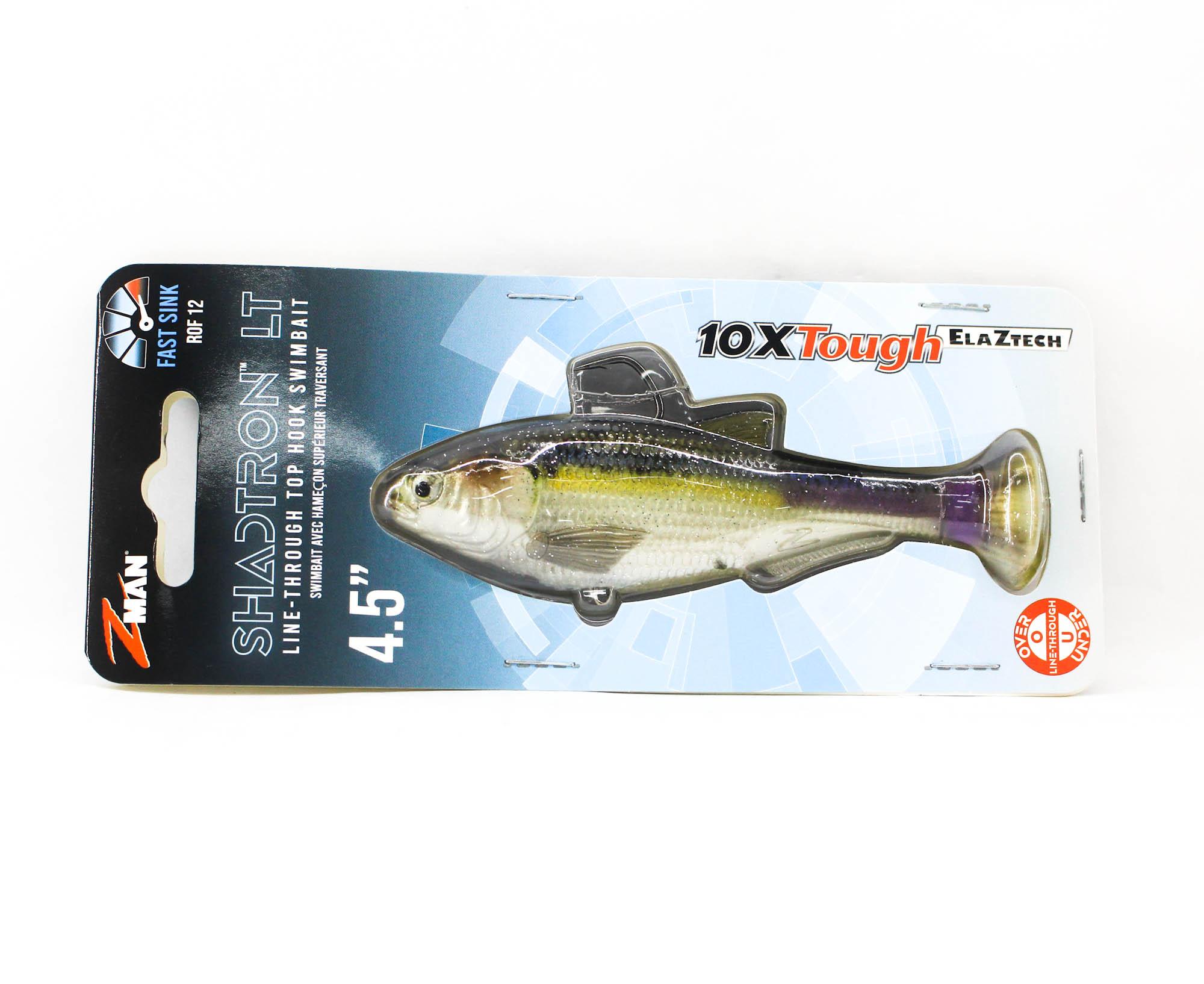 Zman Мягкая приманка Shadtron LT Swimbait 4,5 дюйма Blueback (0400)