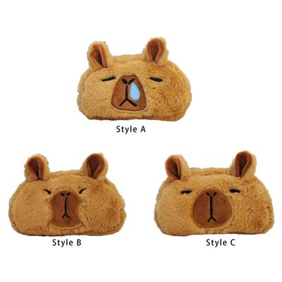 Plyšové pouzdro na tužky Capybara Novinka na tužky pro chlapce a dívky