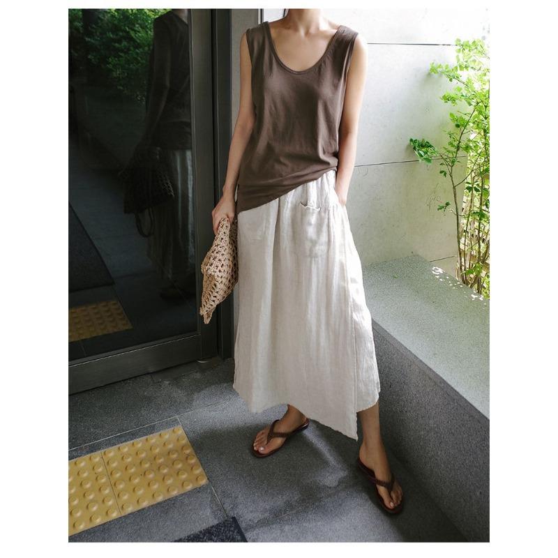 YYFS Dámská móda Ležérní Jednobarevný potisk Kalhoty s vysokým pasem Kalhoty & Capris