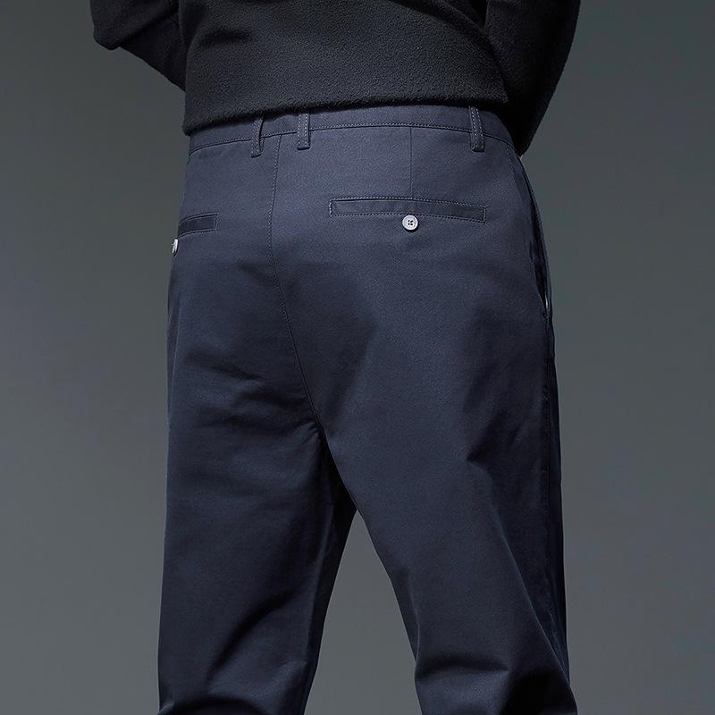 

Повседневные брюки для мужчин, зауженные прямые брюки 38