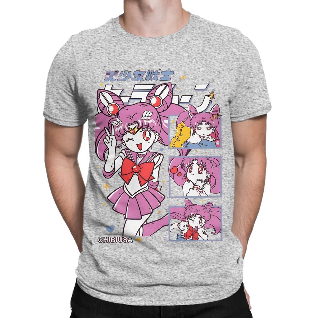 Chibiusa Tsukino Funny Graphic 100 Cotton TShirt Tsukino Usagi Tops Tees For Unisex