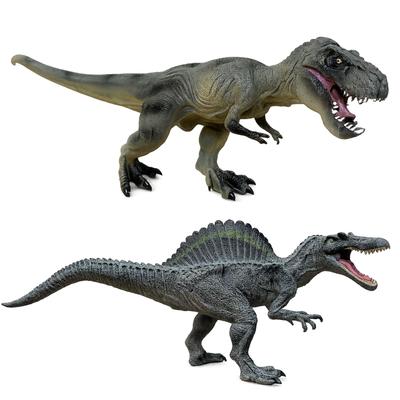 Archnote Dinosaur Tyrannosaurus Rex Spinosaurus Realistic Dinosaur Toys for Birthday Gift Figures & (2-figure Set) - Large, Models, Boys,