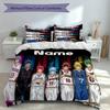 3pcs Custom Name Kuroko's Basketball Set,Includes 1 Duvet Cover and 2 Pillowcases,All-season Bedroom Decor