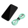 240W Fast Charging USB-C Cable with Foldable Phone Stand Dual Head USB-A & USB-C Fast Charger Silicone Tangle-Free 480Mbps Data Transfer Charging Cord