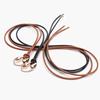 French Vintage Metal Waist Belt For Dresses With Adjustable Ties For Casual And Office Wear