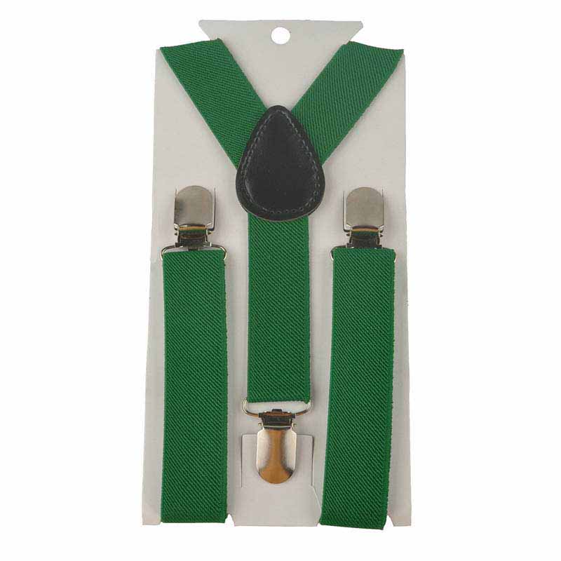 Soild Color Children Belt Baby Boys Girls Suspenders Clip-on Y-Back Braces Elastic Kids Adjustable suspenders suspenders