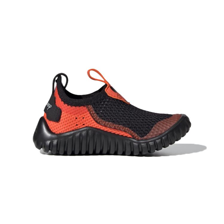 New Adidas Toddler Shoes Black Orange Infant And Toddler FU7602