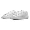 Nike Zapatillas de deporte para niños Blazer Low 77 GS blancas planas en peltre Aura Clear DA4074-110