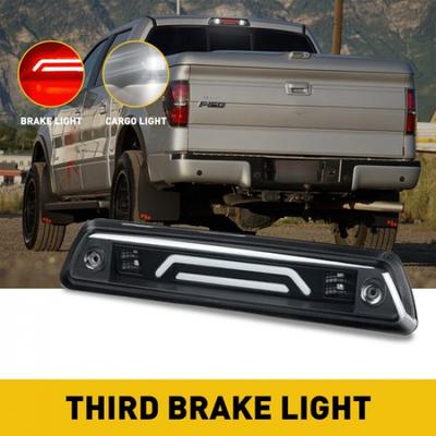 For 2009-2014 Ford F150 Truck LED Third Tail 3rd Brake Cargo Light Lamp Smoked A