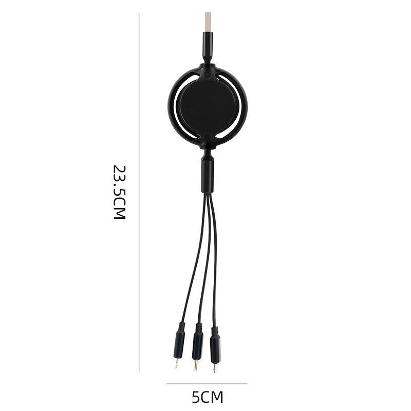 3-in-1 Micro Data Wire USB Type C Fast Charger For Alfa Romeo Giulietta GT 159 147 156 Mito Brera Giulia F1 Stelvio Volante