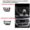 Carbon Fiber Color Air Condition Panel Control Covers Trim Fit for Ford Focus 2012 2013 2014 MK3 Accessories Stickers ABS