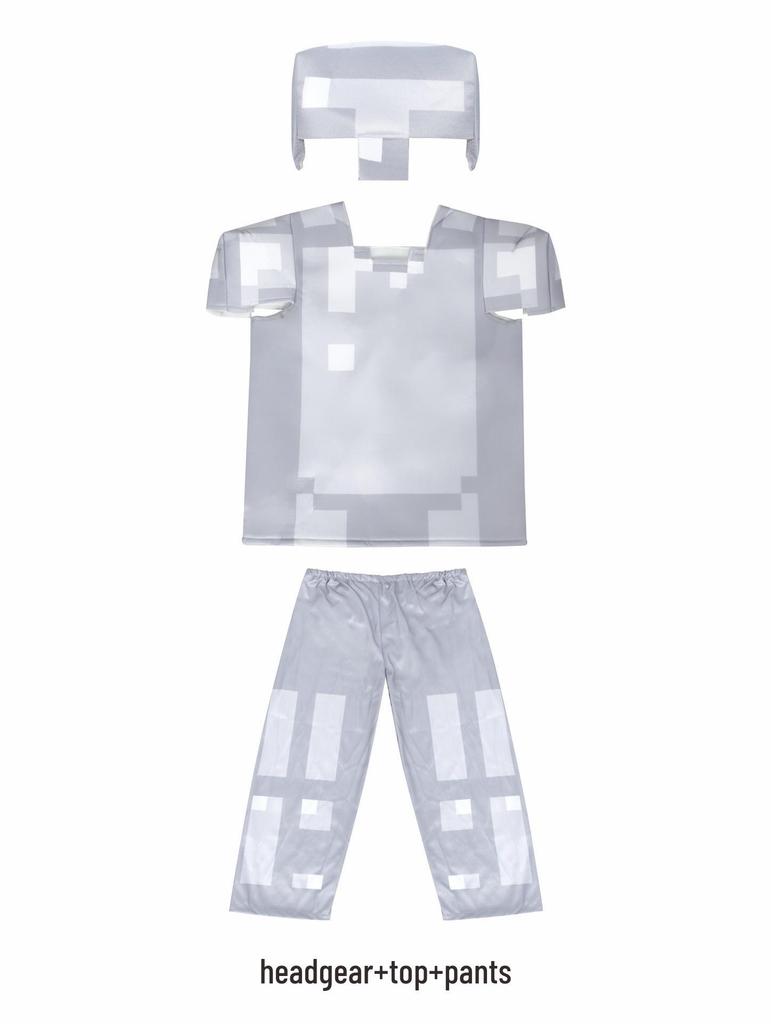 Minecraft Halloween Diamond Armor Kids Costume