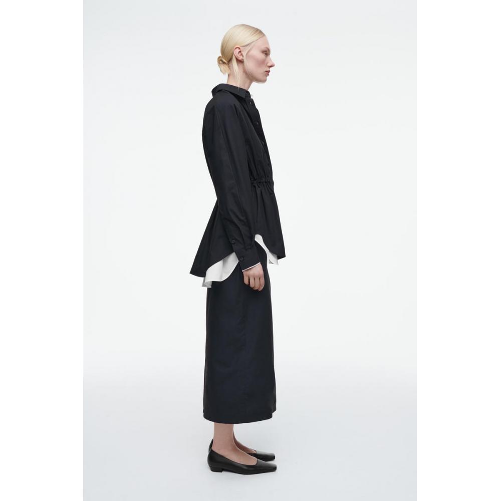 COS Japan Drawstring Waist Shirt