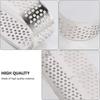 3Pcs Venting Hole Design Porous Cake Mousse Mold Silver Oval Tartlet Molds  Fruit Pie