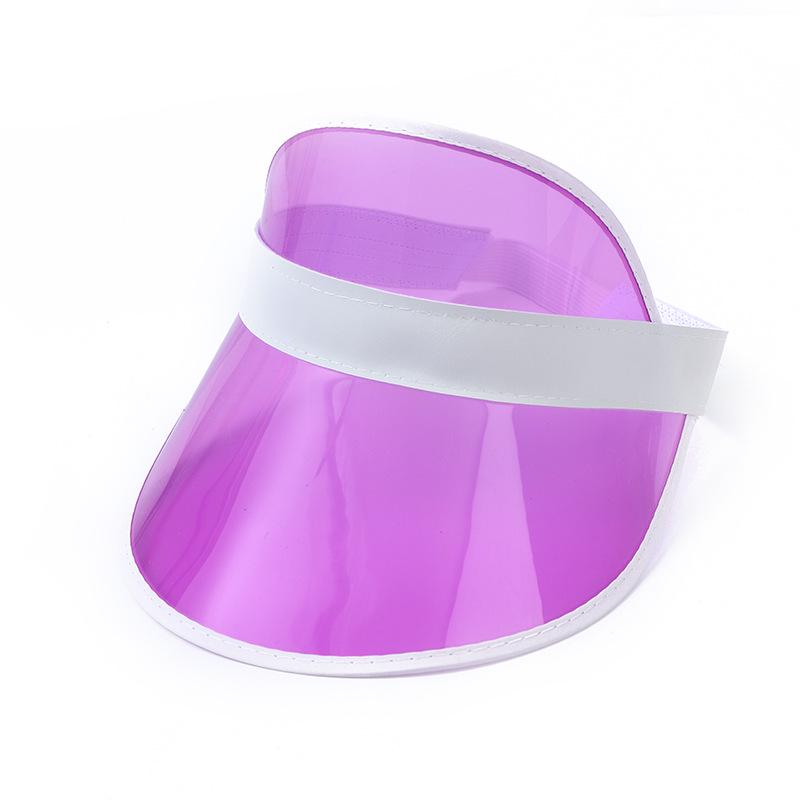 Sonnenhut mit breiter Krempe in Bonbonfarben - UV-Schutz Sportvisier