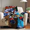 Adventure anime G Grendizer Blanket For Sofa Office Bed Plane Travel Sleep Read Relax Camping Soft And Warm