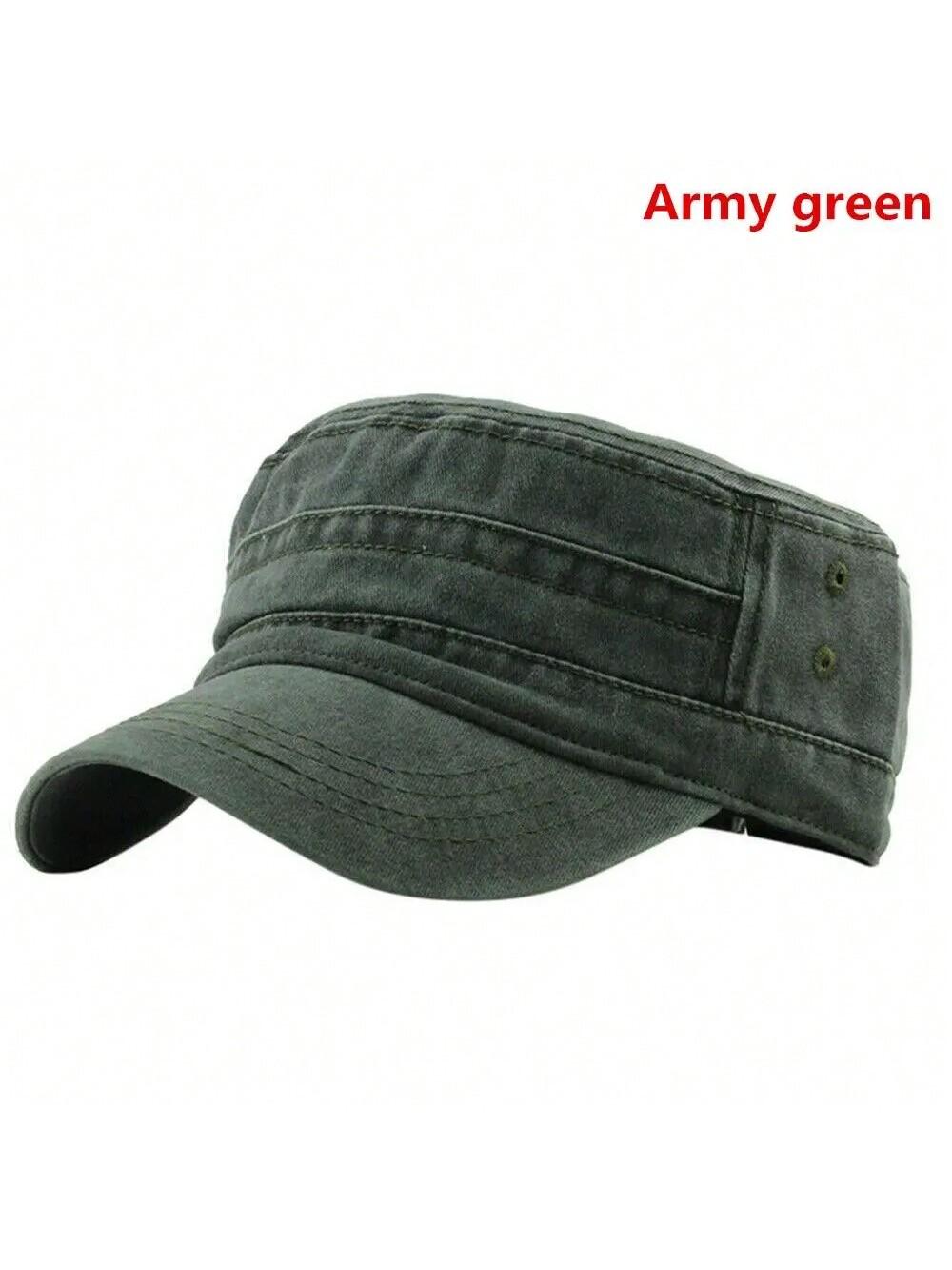 

Camouflage Army Hat Men Women Baseball Cap Camo Military Cadet Combat Fishing Cap One Size армія зелений колір