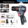 Brushless Electric Drill & Screwdriver with Double Speed & Lithium Battery