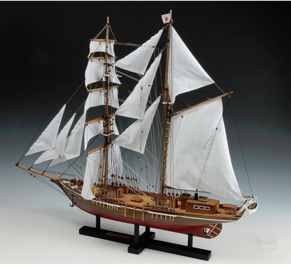 Woody Joe 1/70 Oshijimaru Wooden Model Assembly Kit (Ship)