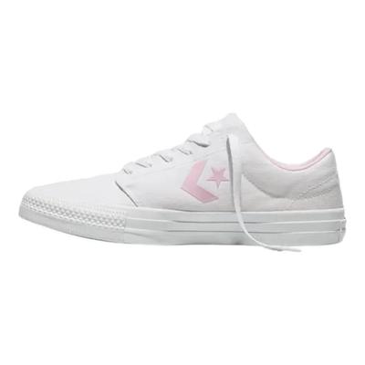 Day One Classic OX Comfortable Versatile Supportive Low-Top Skate Shoes Unisex Sneaker White Pink A19091C