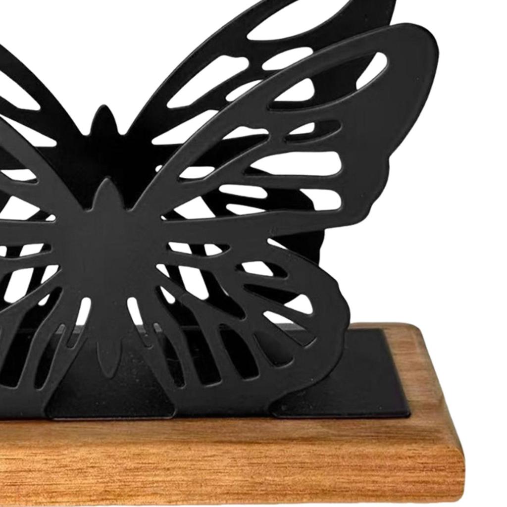 Schmetterling Serviettenhalter für Tisch Papierhandtuch Organizer Arbeitsplatten-Organizer für Café Restaurant Hotel Zuhause Hochzeit