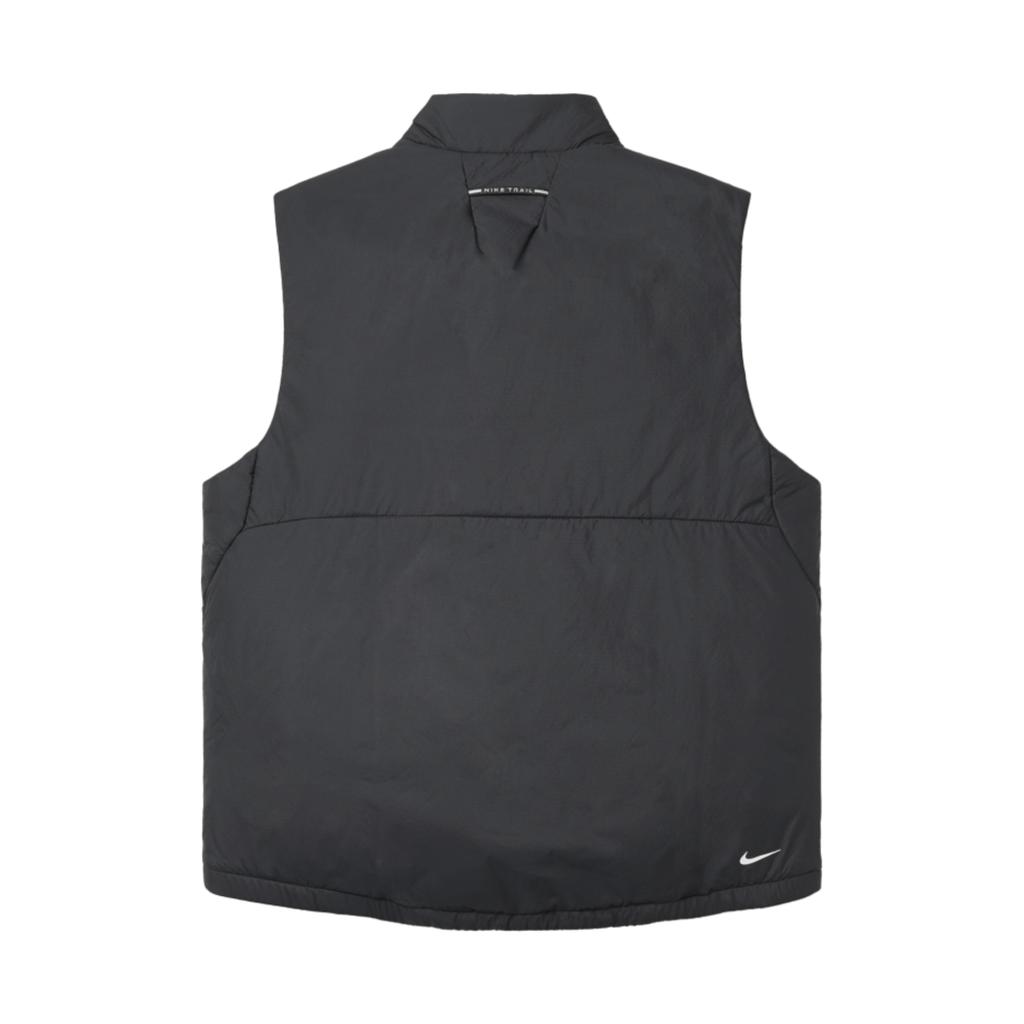 Nike Gilet sans manches à col montant zippé avec imprimé logo pour homme noir FZ0002-010
