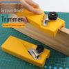 Manual Woodworking Planer: Sound-Absorbing & Gypsum Board Chamfering Tool.