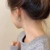 Circle Pearl Earrings with Niche Design, Light Luxury and High-end Feeling Earrings