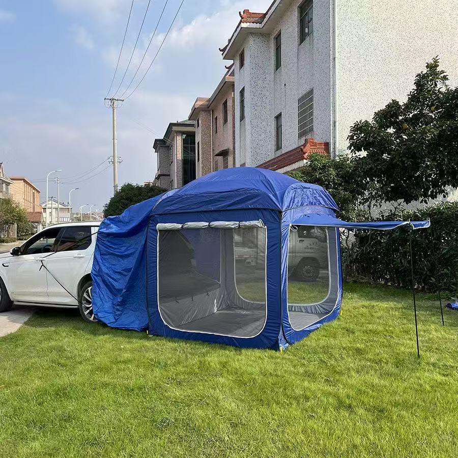 Off-road SUV Rear Trunk Tent: Mosquito-Proof, Windproof Sunshade for Outdoor Camping