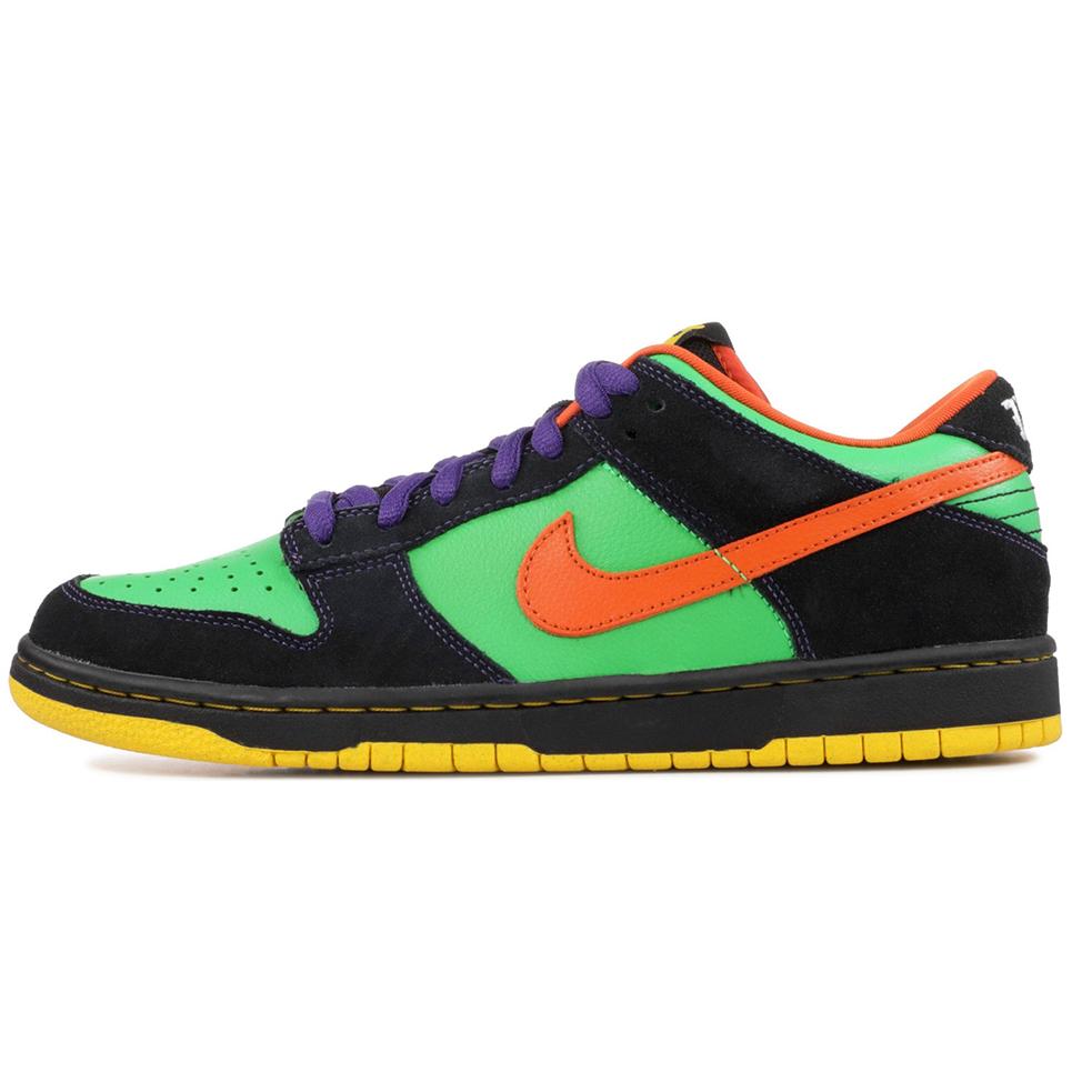 

Nike Sb Dunk Low Green Spark Hoop Orange 313170-381 40