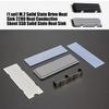 Anodized Aluminum M.2 2280 SSD Coolers Heatsink For Enhances Heat Dissipation And Stable Performances