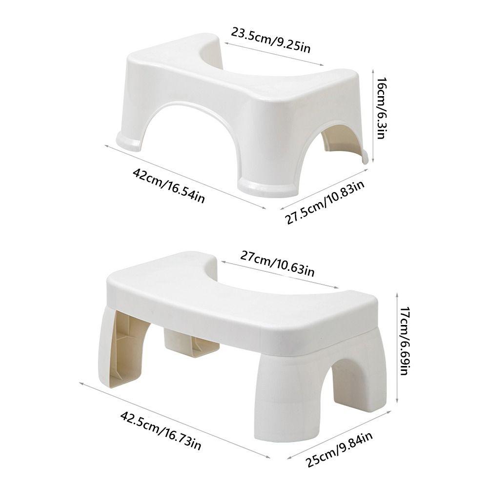Footrest Toilet Seat Stool White Foot Stool High Quality Foot Resting Stool Bathroom