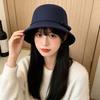 Koreanischer Stil Retro Glockenhut Warmer Fleece Elegante Schirmmütze Winter Wollhut Fotoshooting