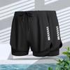 Anti Awkward Men's Swimsuit New Design Adult Swimwear Anti Awkward Swim Pants Set  Swimming