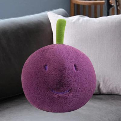 Toy Grape Plush Cushion Home Decoration Cuddly for Boys Girls