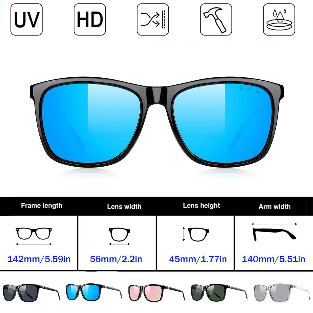 Unisex Aluminum Vintage Sunglasses UV400 Protection For Men Women Outdoor Travel Driving Hiking Fashion Shades