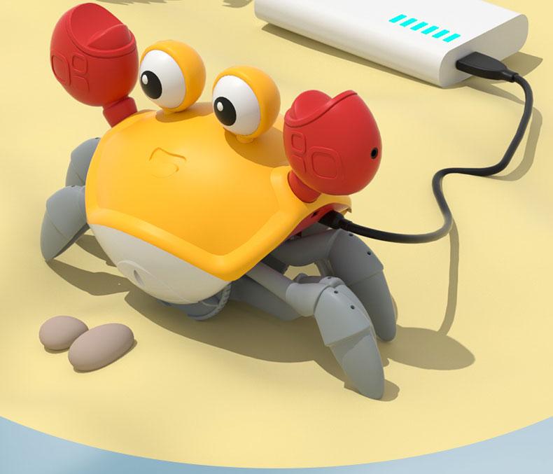 Crab-Induced Climbing Electric Toy for 1–2 Year Olds: Engaging Educational Fun for Boys and Girls.