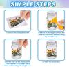 18Pcs Plastic Silhouette Paper for Lighting Decoration Paper Cut Light Box Gnome 100x90mm