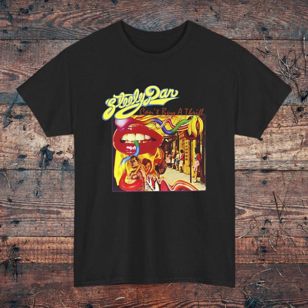 Steely Dan Can't Buy A Thrill Vintage Graphic Logo Band T-Shirt | Music Shirt