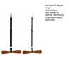 1/2Pcs Horse Saddle T-Shaped Hanger, Heavy Duty Saddle Rack with Hanging Strap, Space-Saving Saddle Holder Stand for Stables, Barns, Horse Shows