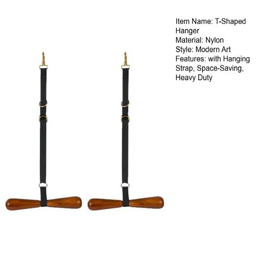 1/2Pcs Horse Saddle T-Shaped Hanger, Heavy Duty Saddle Rack with Hanging Strap, Space-Saving Saddle Holder Stand for Stables, Barns, Horse Shows