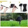 LED Solar Light String 8 Functions Outdoor Waterproof Lawn Starry Sky Christmas Garden Courtyard Decoration Atmosphere Lights