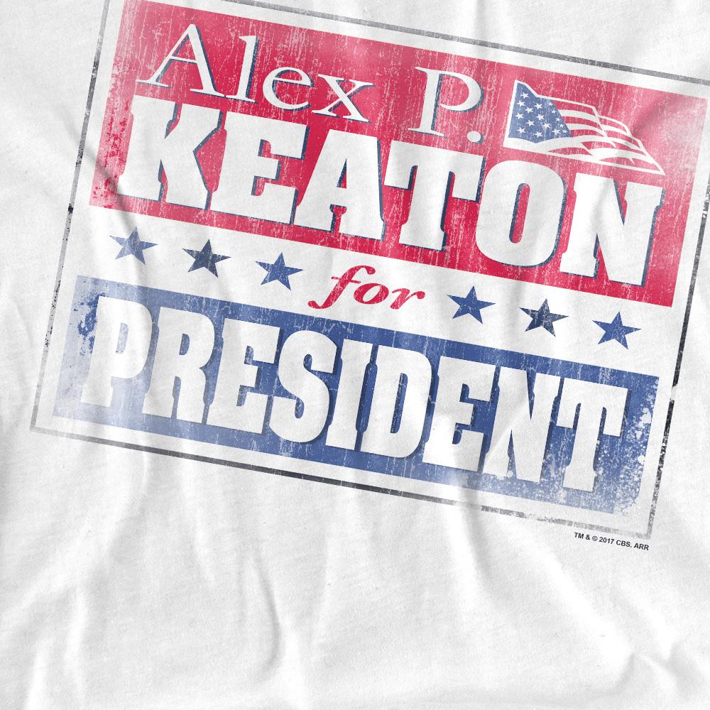Family Ties Unisex Adult Alex for President T-Shirt
